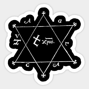 Lamen Hexagram Sticker